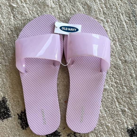Old Navy Shoes - Brand new lavender slides/sandals